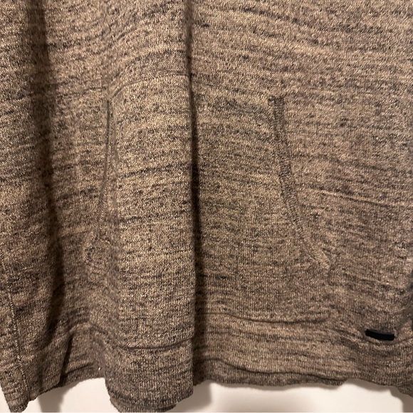 John Varvatos wool hooded sweater two tone brown size L - Picture 3 of 8